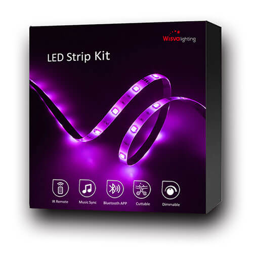 Bluetooth Music RGB led strip kit