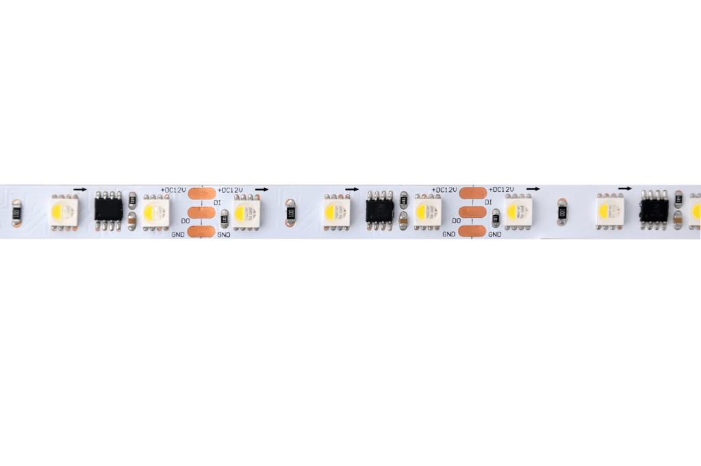 F60110-RGBW-D - 5050 60LEDs/M 12V Digital RGBW LED Strip - Wisva Lighting